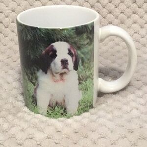 Cute  Saint Bernard Puppy Ceramic Mug